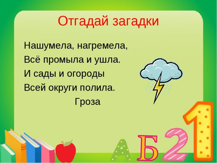 Загадки для 1 класса с ответами	(40 штук)