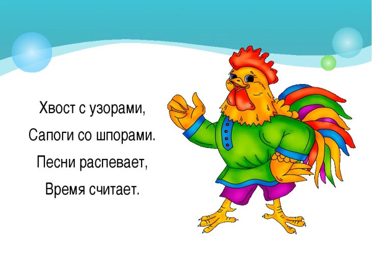 Загадки про петуха (40 штук)