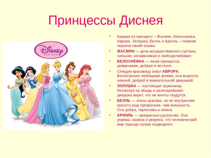 Загадки про принцесс (40 штук)