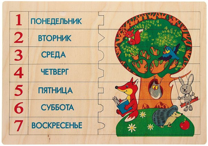 Загадки про дни недели (21 штуки)
