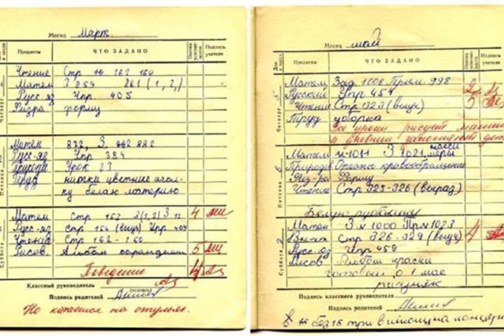 Загадки про дневник (23 штуки)