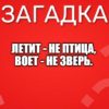Летит - не птица, воет - не зверь.