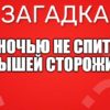Ночью не спит, Мышей сторожит.